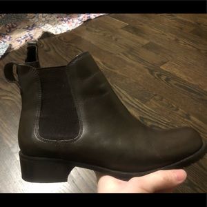 Cute brown booties